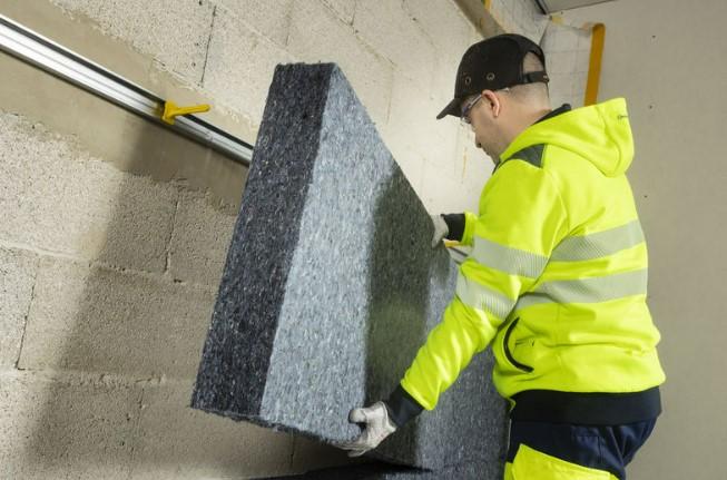 Panneau Isocoton - long. 1,2M x larg. 0,6M x ep. 100MM - R = 2,7