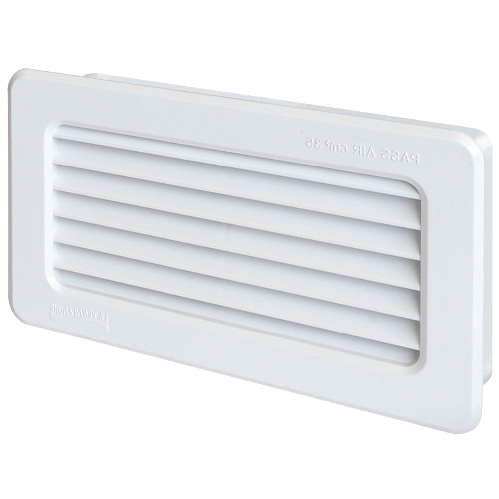 ASPIRATION- GRILLE 180X100 A ENCASTRER POUR TUBE RECTANGULAIRE 150X70