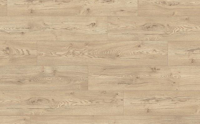 SOL STRATIFIE AQUA PLUS LARGE 8MM CLASSE 32 1292 X 246MM 4 chanfreins EPL142 Ch?ne d'Olchon beige rose