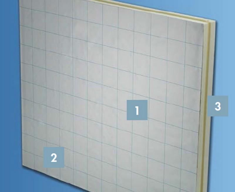 PanneauKnauf Thane Façade MI R5.25 1200x1000x120 mm 4px-paq