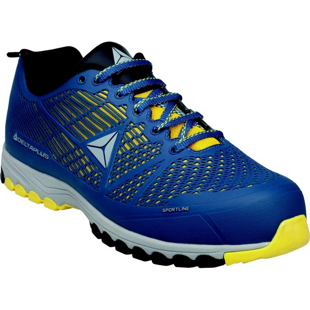 Chaussures Basses - DELTA SPORT S1P - Bleu/Jaune - T.46