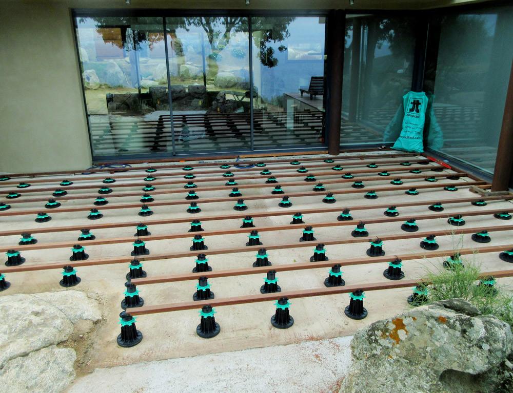 Plot réglable HL pour terrasse bois hauteur 50/80MM - Gamme Essentiel