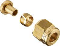 Raccord à visser (par compression) sur tube PER raccord femelle écrou tournant 'L'EXP.RT' diam. 12 F.15x21 - Ref 3288-1512C2