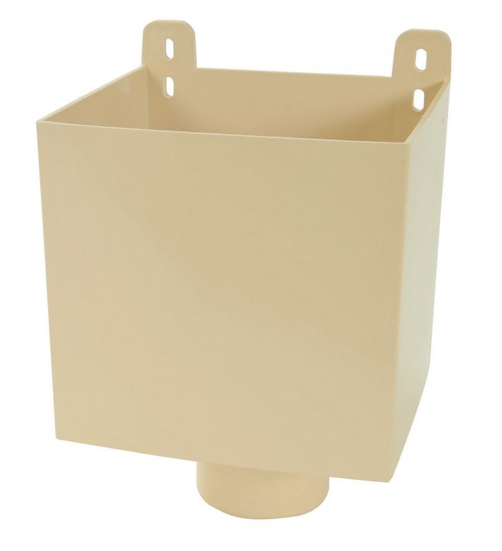 BOITE A EAU POUR TUBE DE DESCENTE EAU PLUVIALE TD80 SABLE - BAO80S