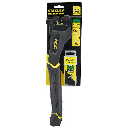 Marteau agrafeur FATMAX Haute capacité + 1000 agrafes type G 10mm