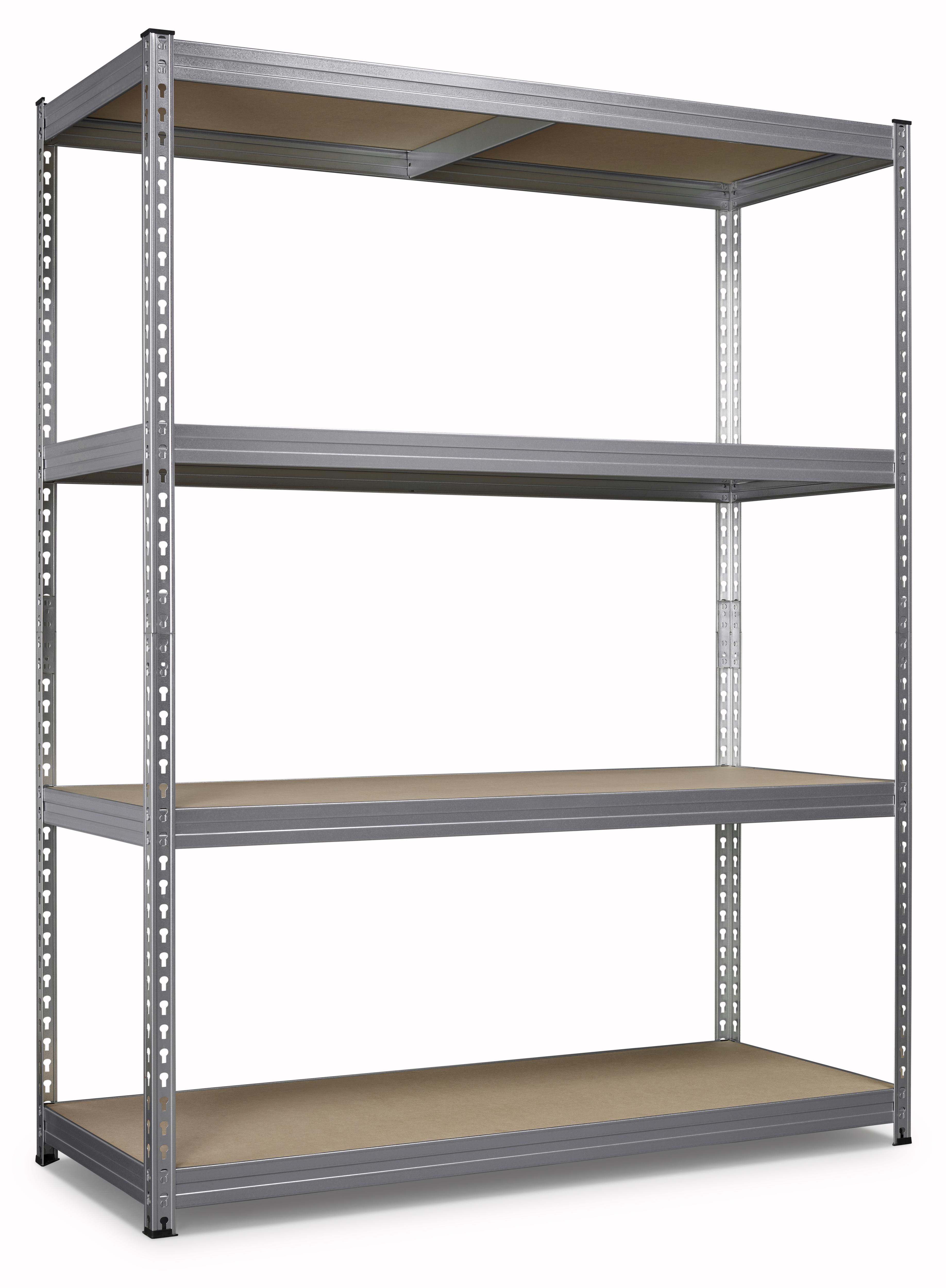 Étagère ROBUS – H190 x L150 x P60CM 4 tablettes 350KG - Ironside