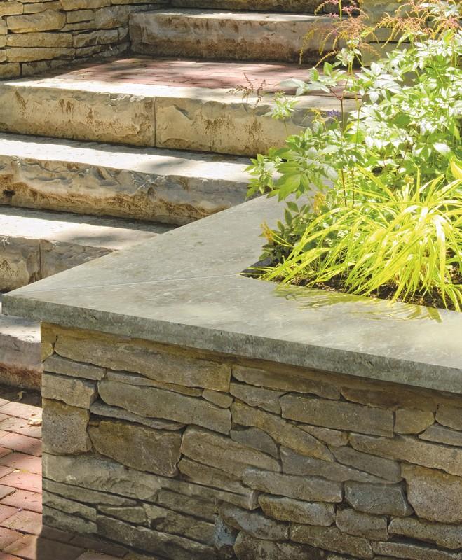 COUVERTINE CLASSIC MIX TRAVERTIN DE TURQUIE 30 X 100 EP 4 CM