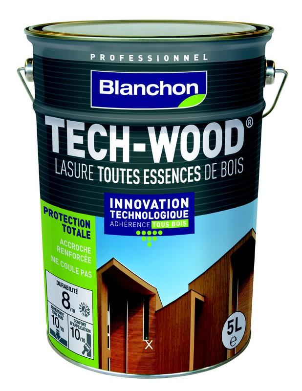 LASURE TECH-WOOD 5L BOIS GRISE