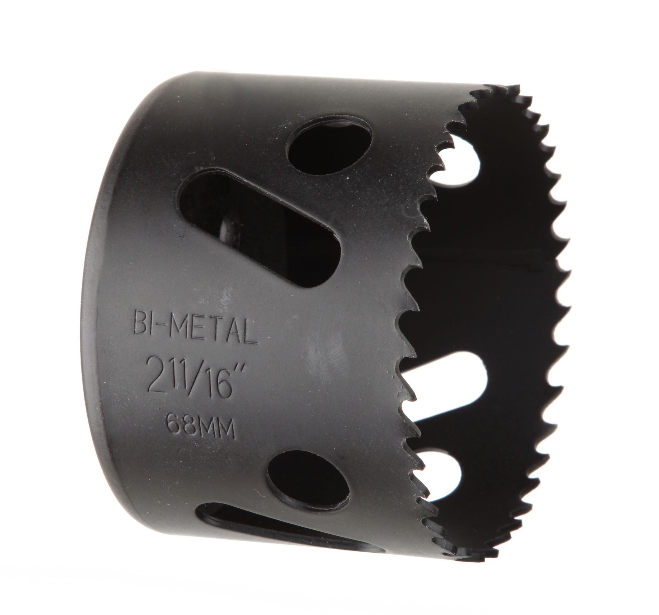 Kit Scie Cloche noire bimétal Ø68 mm