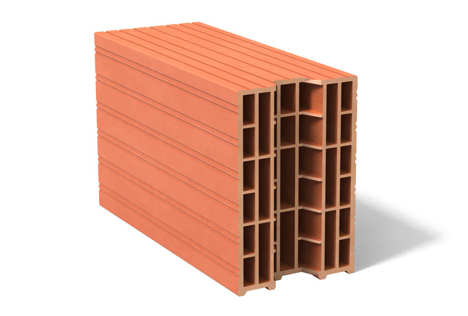 Brique en terre cuite THERMO'BRIC G7 - long. 50cm x haut. 20cm x ep. 30,6 cm