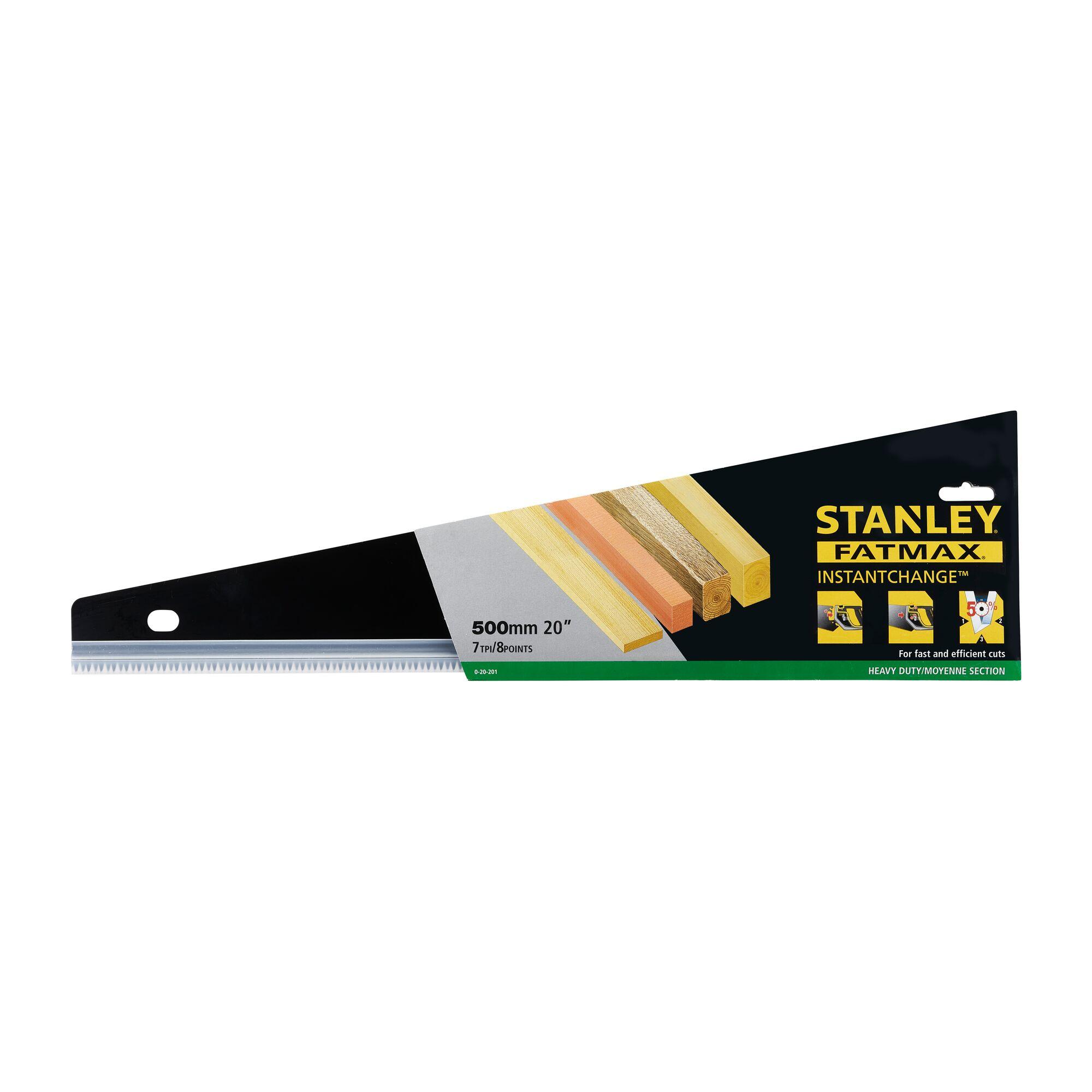 LAME DE SCIE INSTANTCHANGE - 1 LAME JET CUT BLADE ARMOR COUPE DE DEBIT 500MM - FATMAX PRO