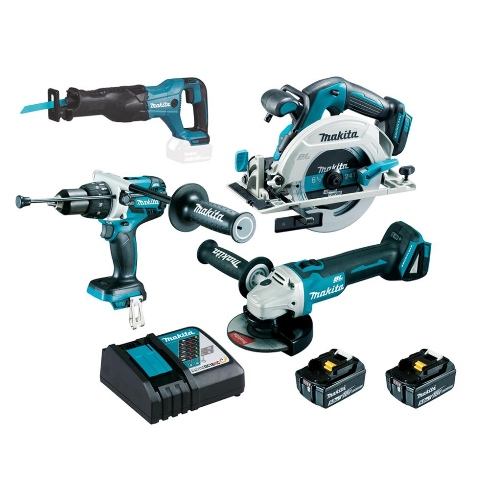 OP-PACK 3 MACHINES MAKITA + SCIE SABRE