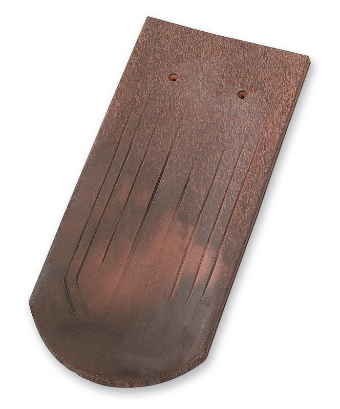 TUILE PLATE PATINA 18 X 38 ECAILLE