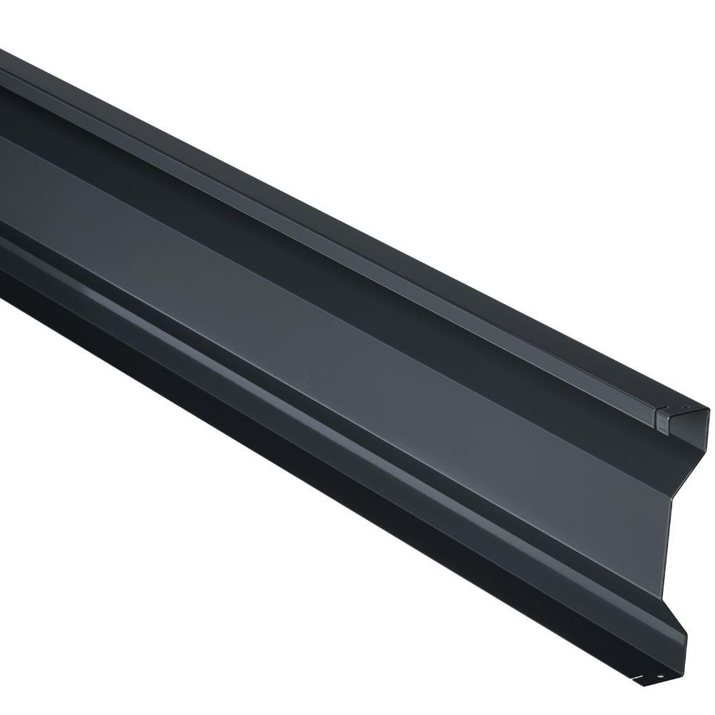 Plaque de soubassement SOUBAX 2515mm Gris 7016 pour Poteau Axor plus et Panneau Axyle CS 