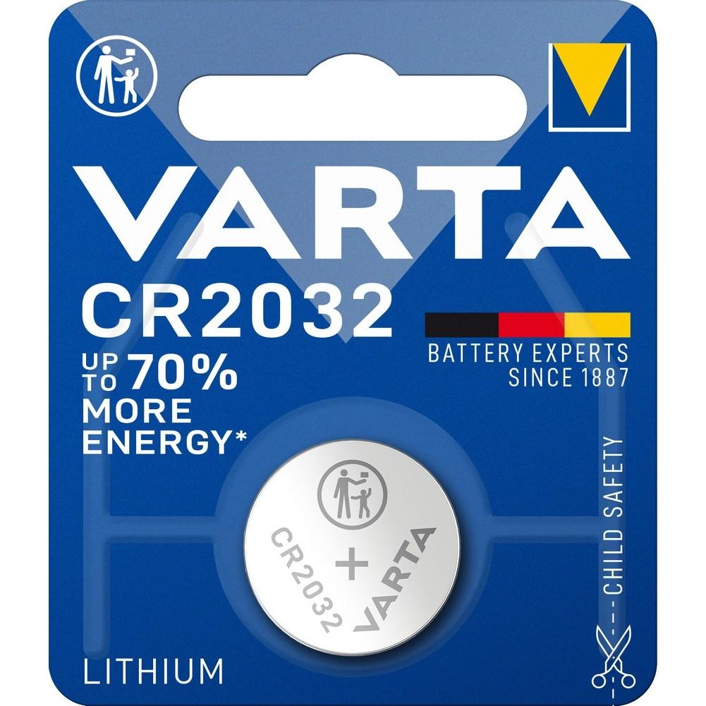 Pile Bouton Lithium Varta CR2032 3V - 1 unité