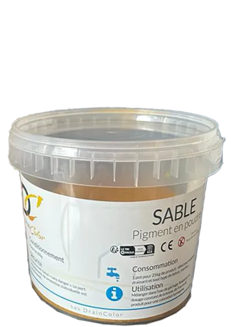 Colorant béton drainant Sable - Drain Color