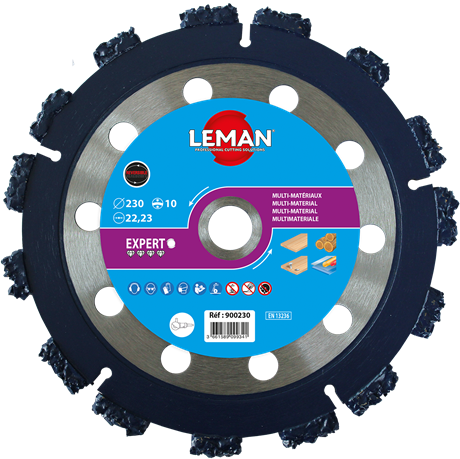 Disque Carbure multi-matériaux - Ø230 - Alésage 22,23 – ép.5MM