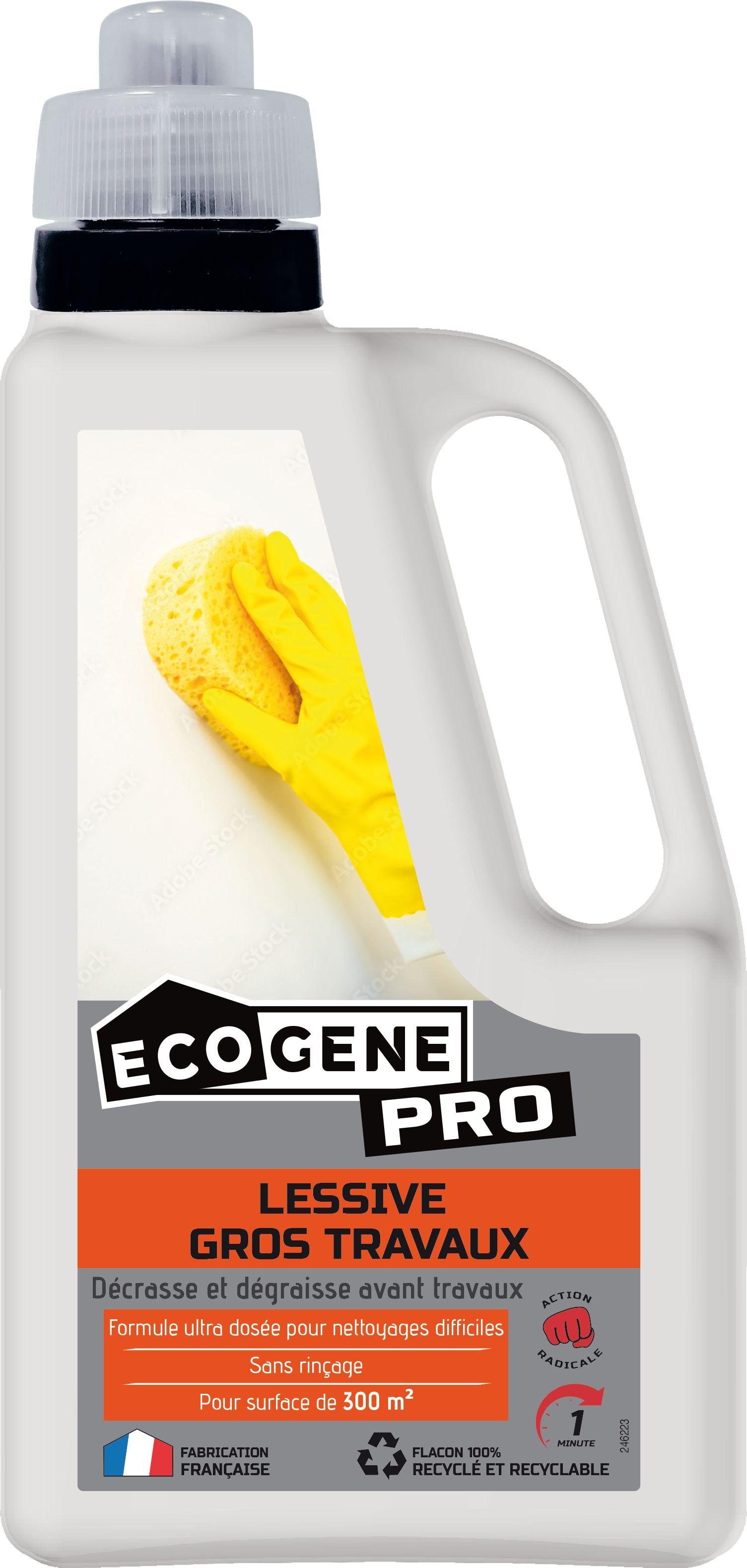 Lessive gros travaux ecogene pro 1L
