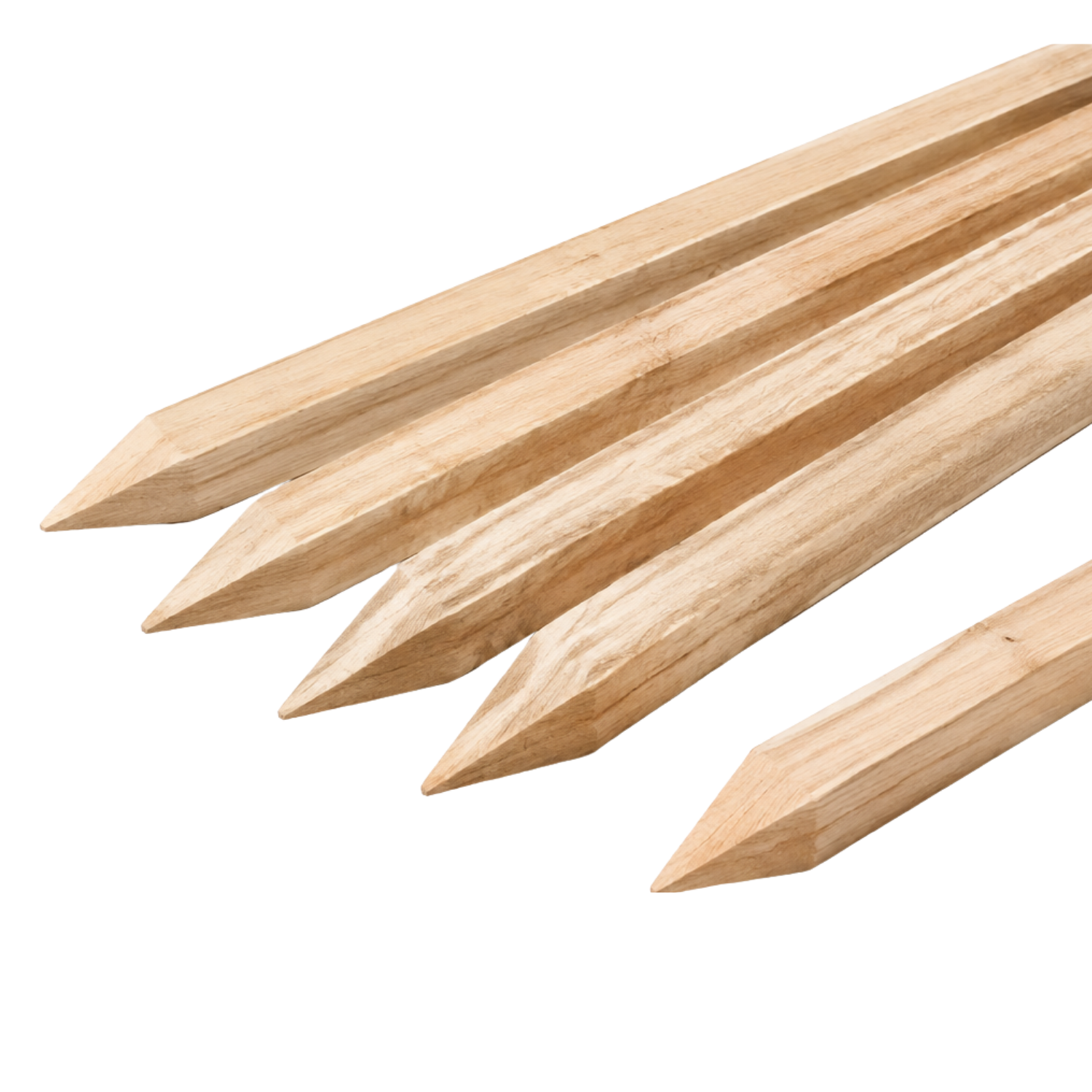 Piquet bois appointé brut 40x60 mm 1 m