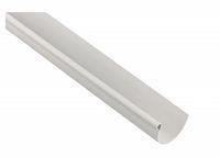 GOUTTIERE PVC-U GRIS CLAIR DEMI RONDE DEVELOPPE T16 2 M
