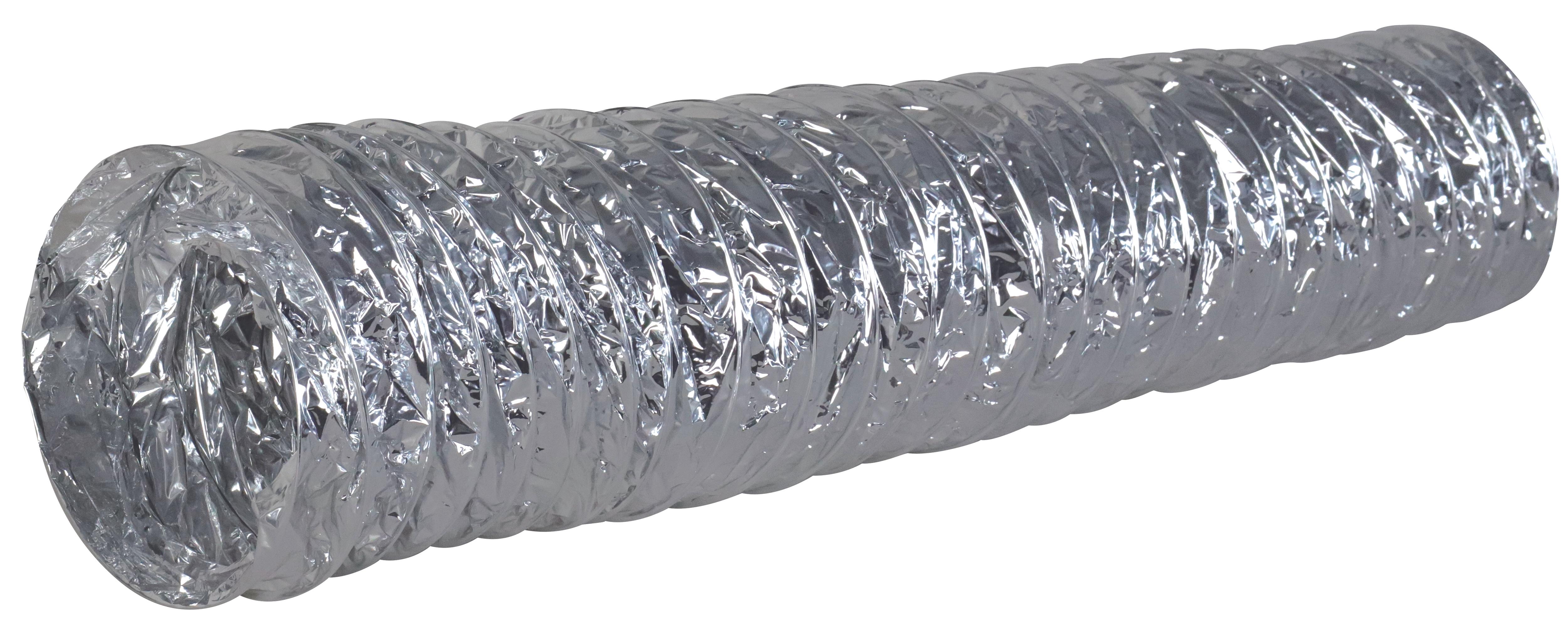 Gaine de ventilation souple polyester Ø125MM rouleau 6M - Autogyre