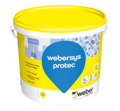 Système d'étanchéité sous carrelage (SPEC) WEBERSYS PROTECT 20kg