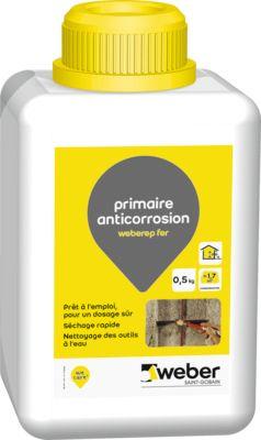 Primaire anti-corrosion des armatures WEBEREP FER 0,5kg
