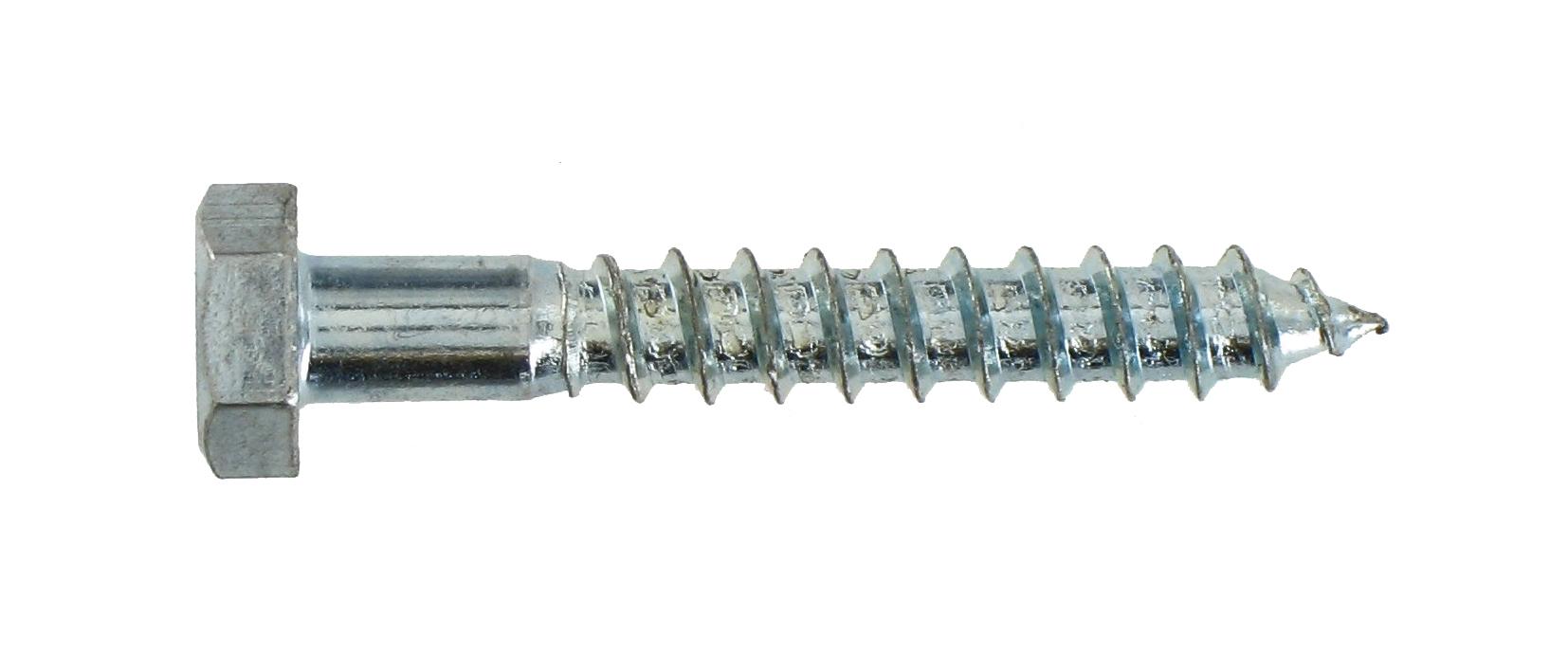 Tirefond Acier zingué 6x30 Vybac de 70