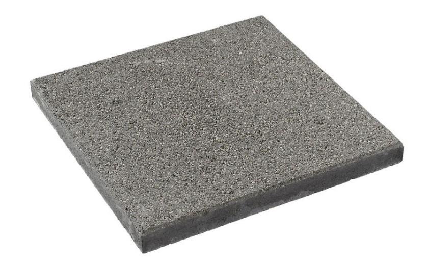 Dalle TERRA grenaillé brossé 50x50x4.5 cm Anthracite CE T7