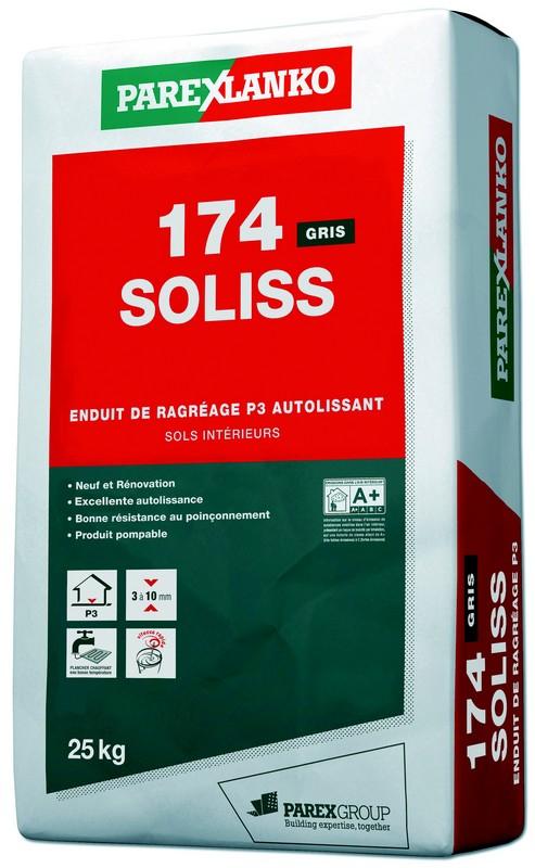 Ragréage autolissant 174 SOLISS 25kg