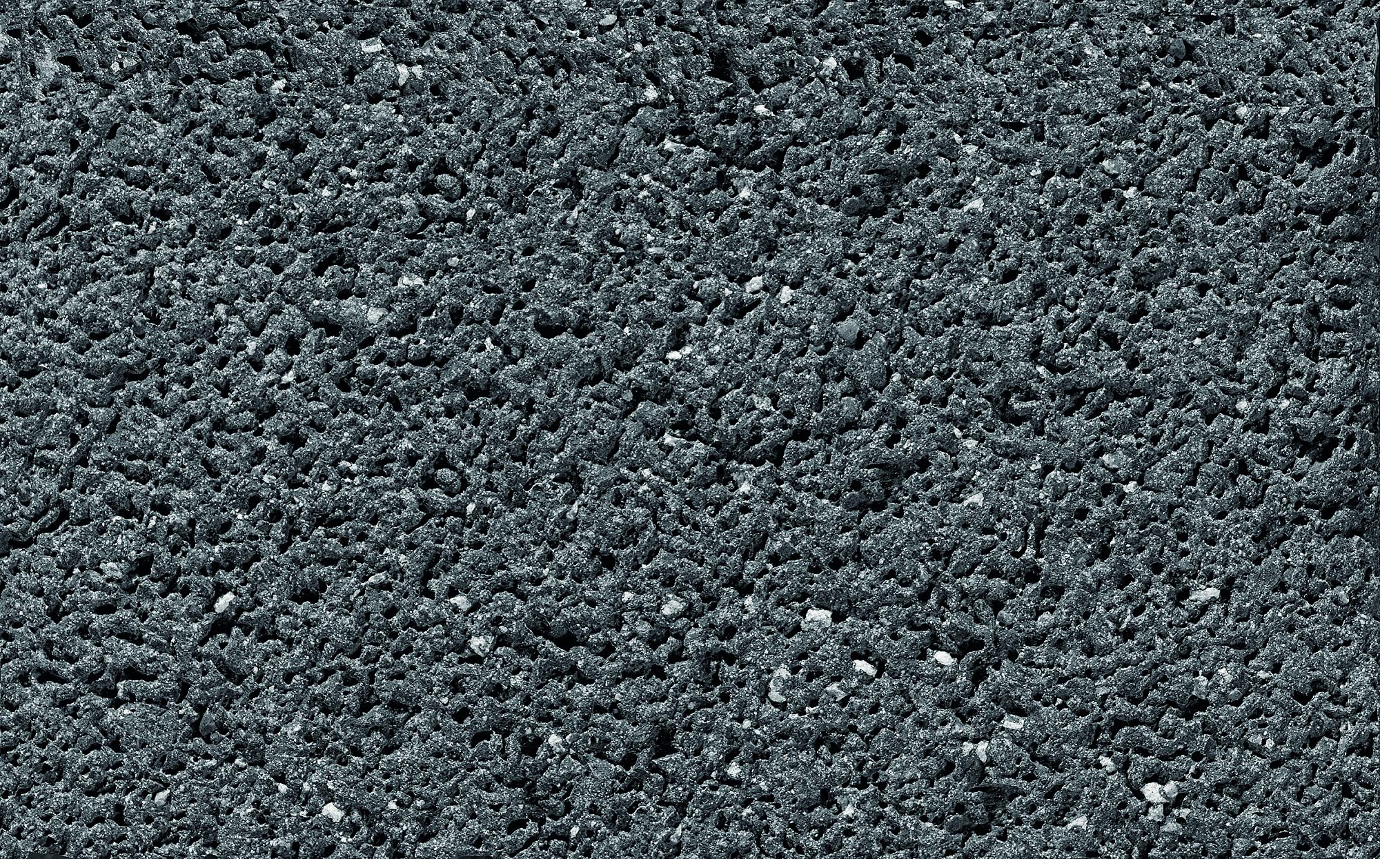 Pavé LA LINIA 20 x 20  x 6 cm Basalte- anthracite