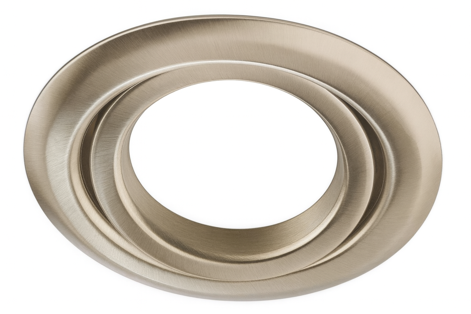 RONDELLE F D'ALU BASCUL ALU BROSSÉ -CLIP