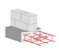 chainage sismique Z3 L 6m section 35x15cm en 6 HA 10 espacement 250 mm