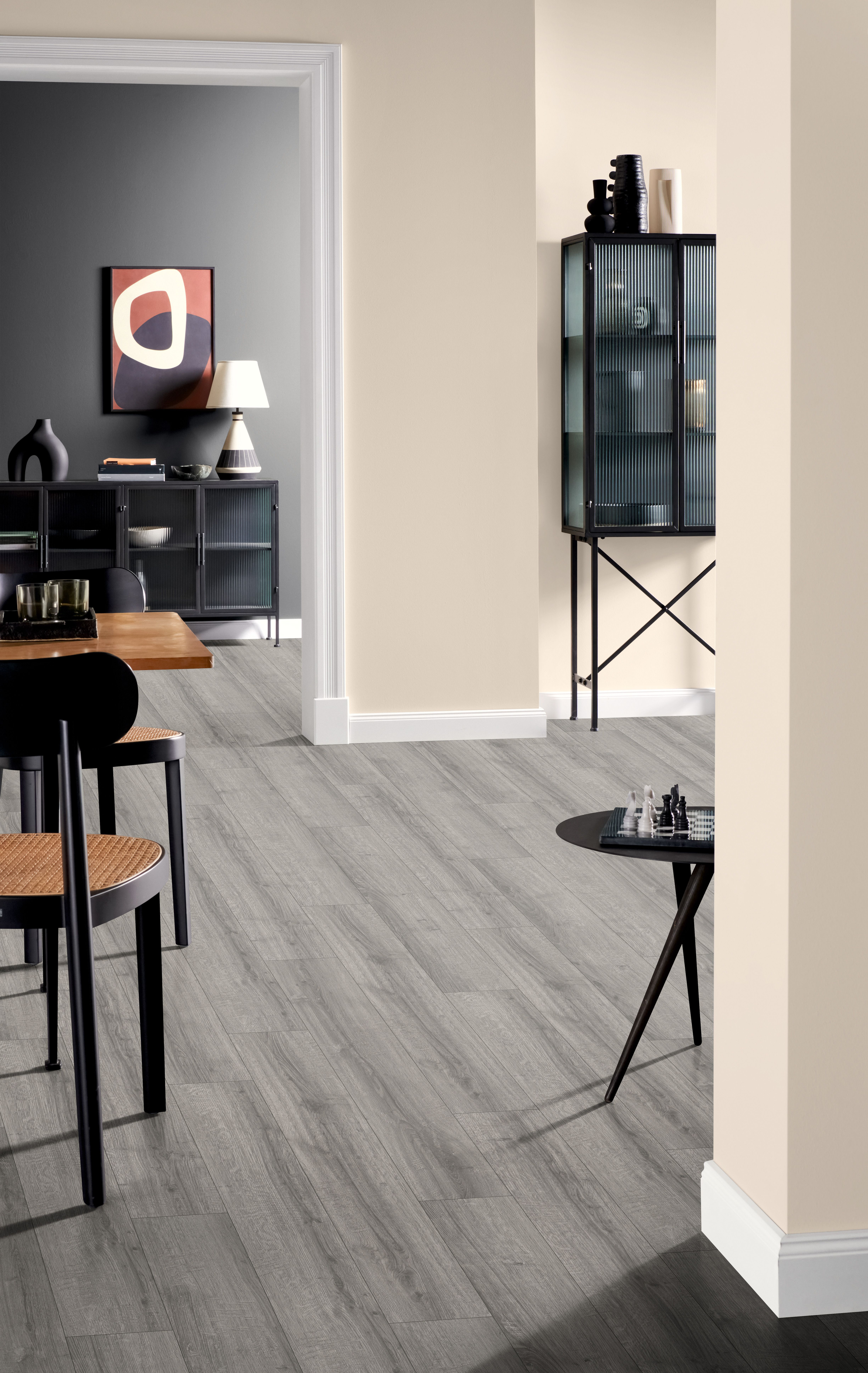 Stratifié NATURE SENS Aqua 24h - 193 x 1292MM ép.8MM - EL2406 Chêne Sherman gris clair