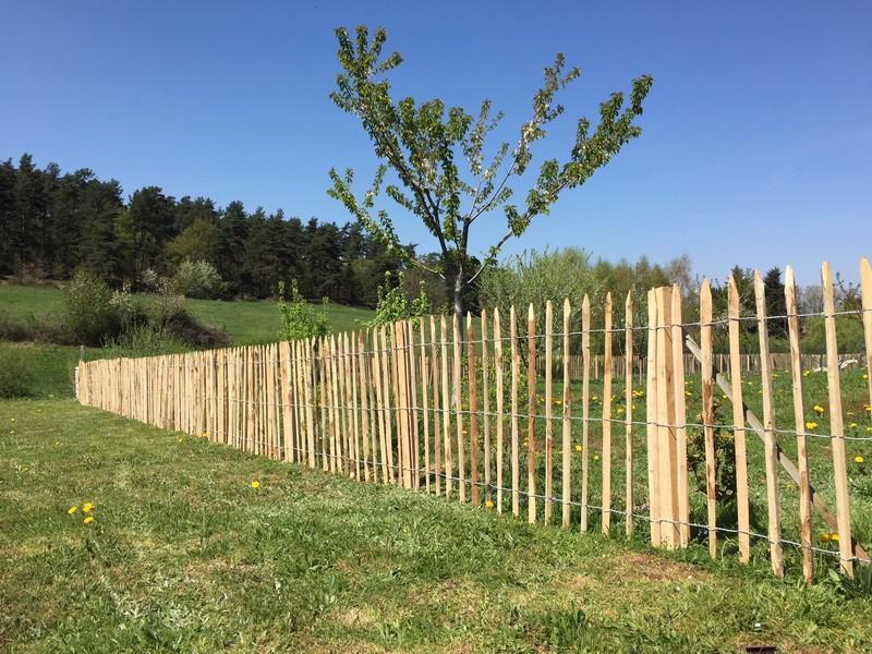 CLOTURE BOIS GANIVELLE 10 X 1 M