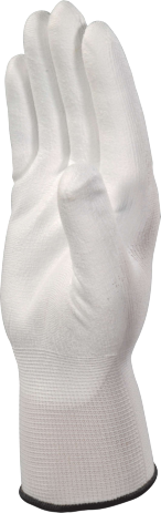 Gants DPVE702P Travaux de précision - Blanc-T.7