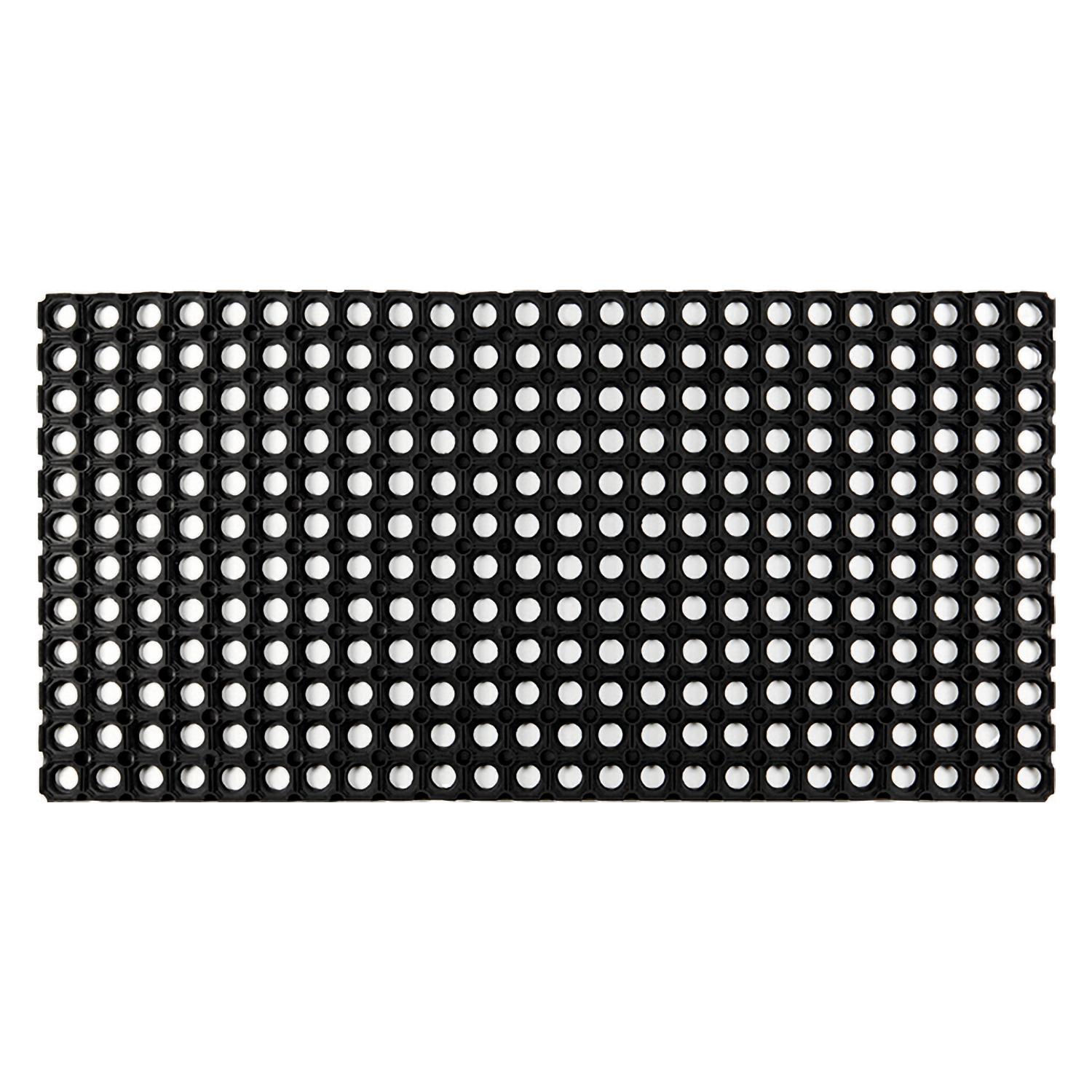 Tapis extérieur grattant en caoutchouc 100 x 50CM - DOMINO 