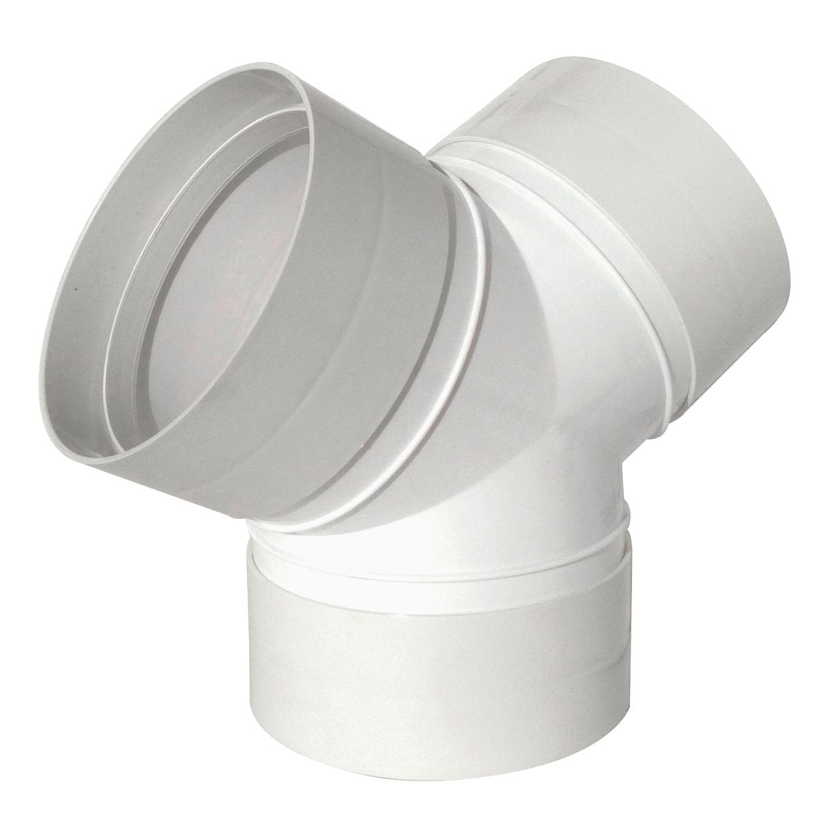 ASPIRATION- COUDE Y D125 POUR TUBE ROND