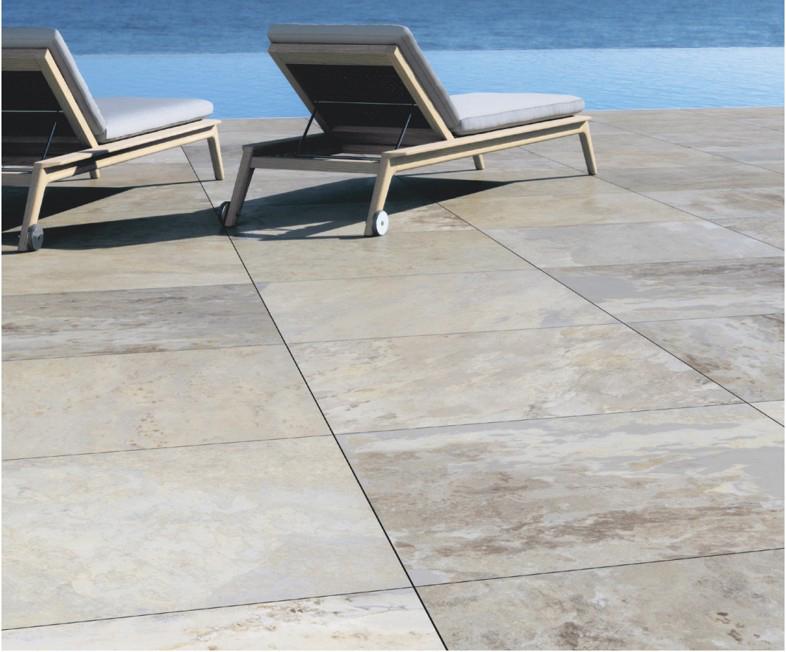 Carrelage extérieur PEACOCK 60 x 60CM ép.20MM - Rectifié - Sand