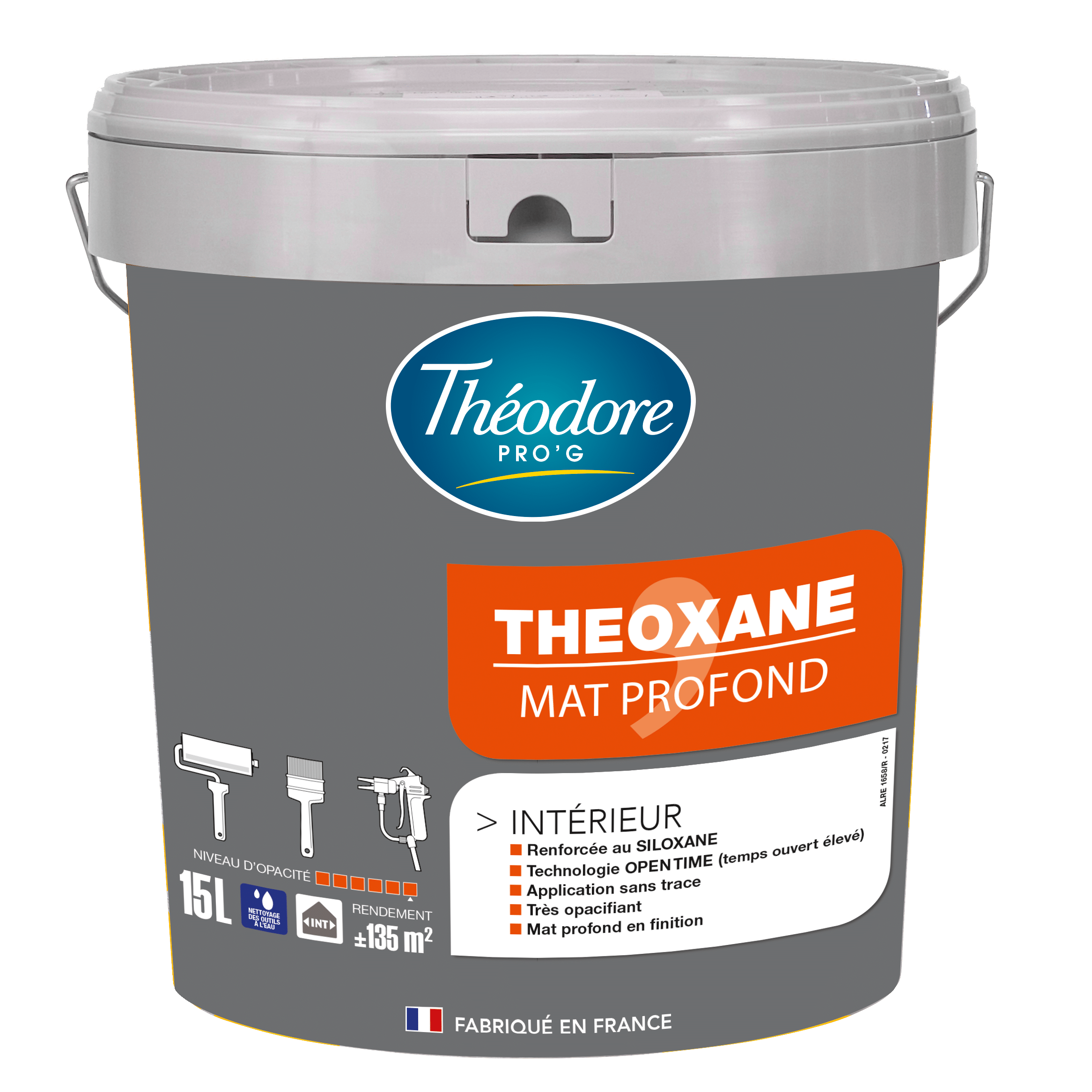 PEINTURE PRO G THÉOXANE BLANC MAT 15 L