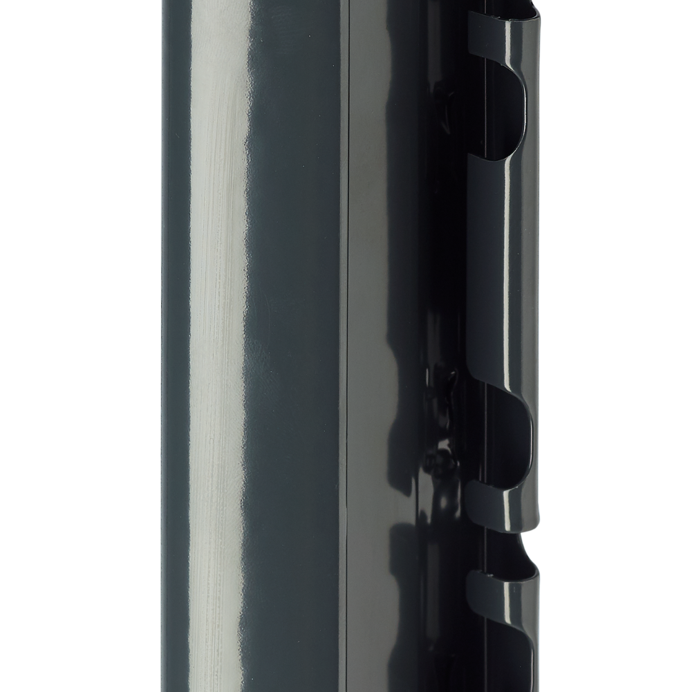 POTEAU A ENCOCHE AXOR PLUS + PLATINE SOUDEE GRIS 7016 HT 1M25