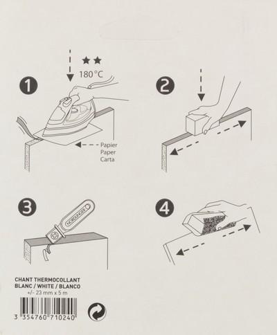 CHANT THERMOCOLLANT 23X5 BLC