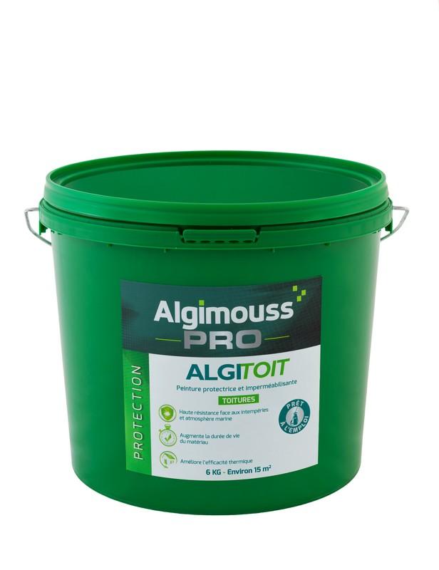 PEINTURE POUR TOITURES ALGITOIT ROUGE TUILE 6 KG