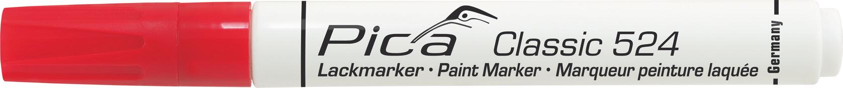 Marqueur peinture laquée rouge - Pica