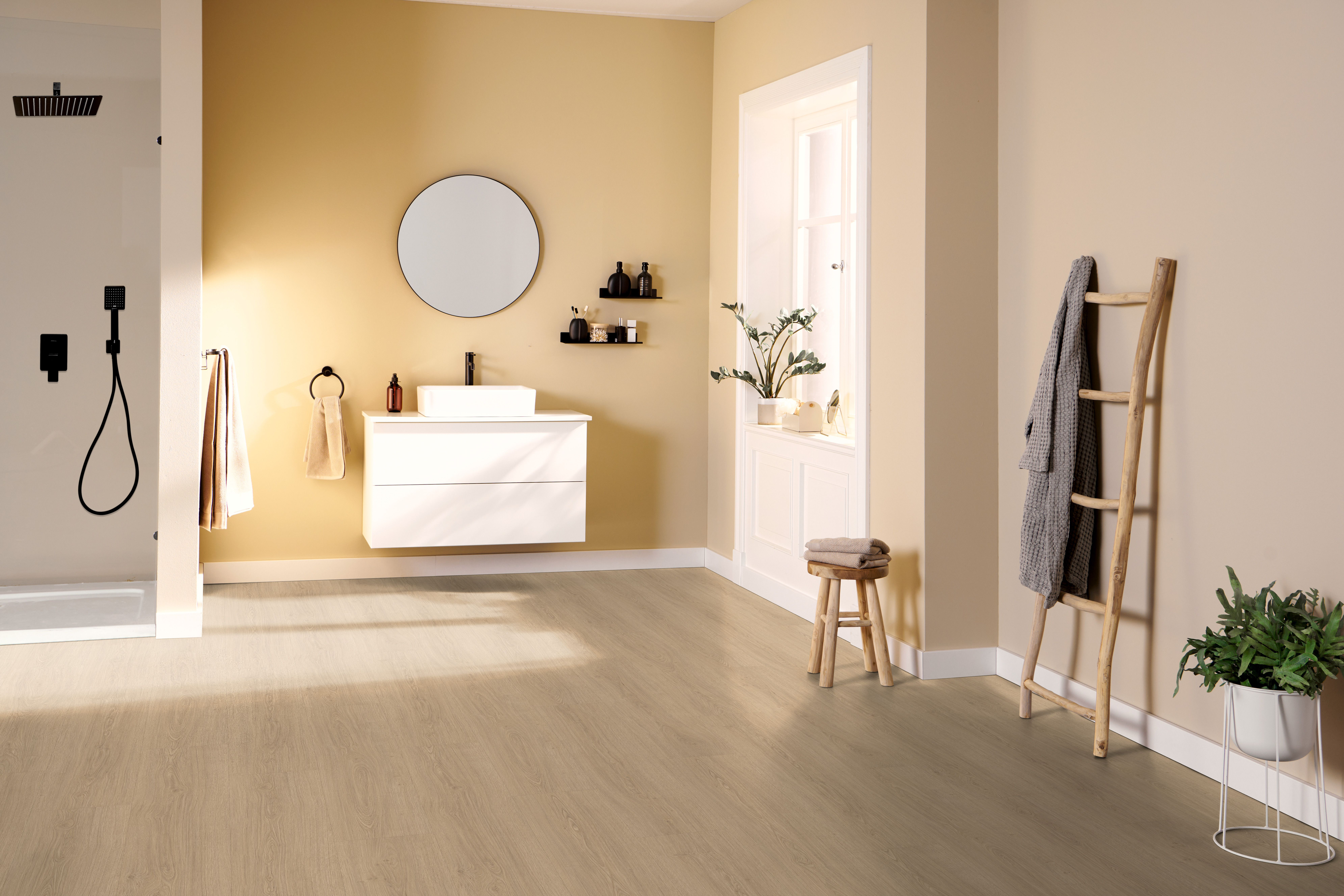 Stratifié NATURE SENS Aquadura+ 72h - 246x1292mm ép.7,5mm - EDF199 Chêne Hilway naturel