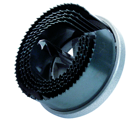 Scie cloche Multi-lames  pour Bois/plâtre - Ø28/32/38/45/51/57/63mm- Ht25mm- Lot de 7 pièces