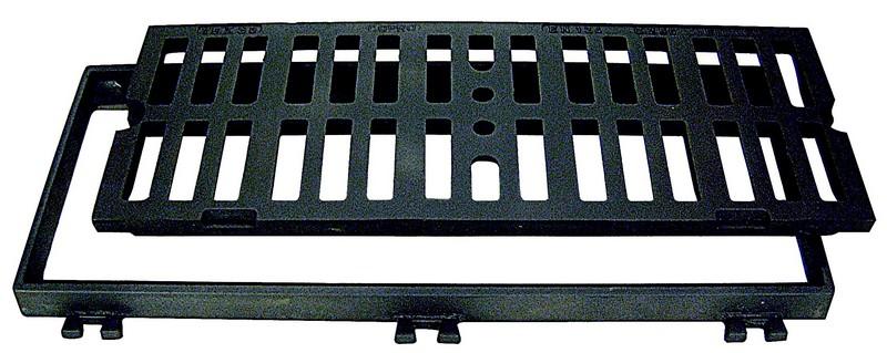 GRILLE À CADRE PLATE RECTANGULAIRE 75X30 C250