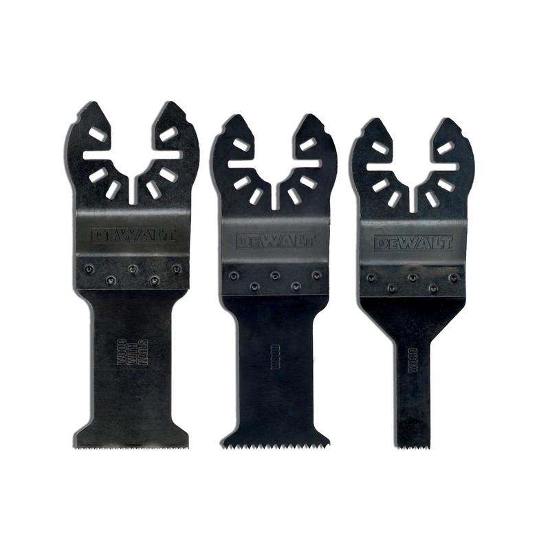 LAMES-SPATULES-ABRASIF - Blister 3 pces DT20701-DT20704-DT20706