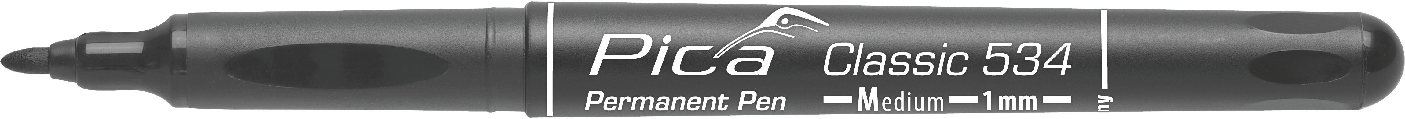 Feutre medium permanent 1mm noir - Pica