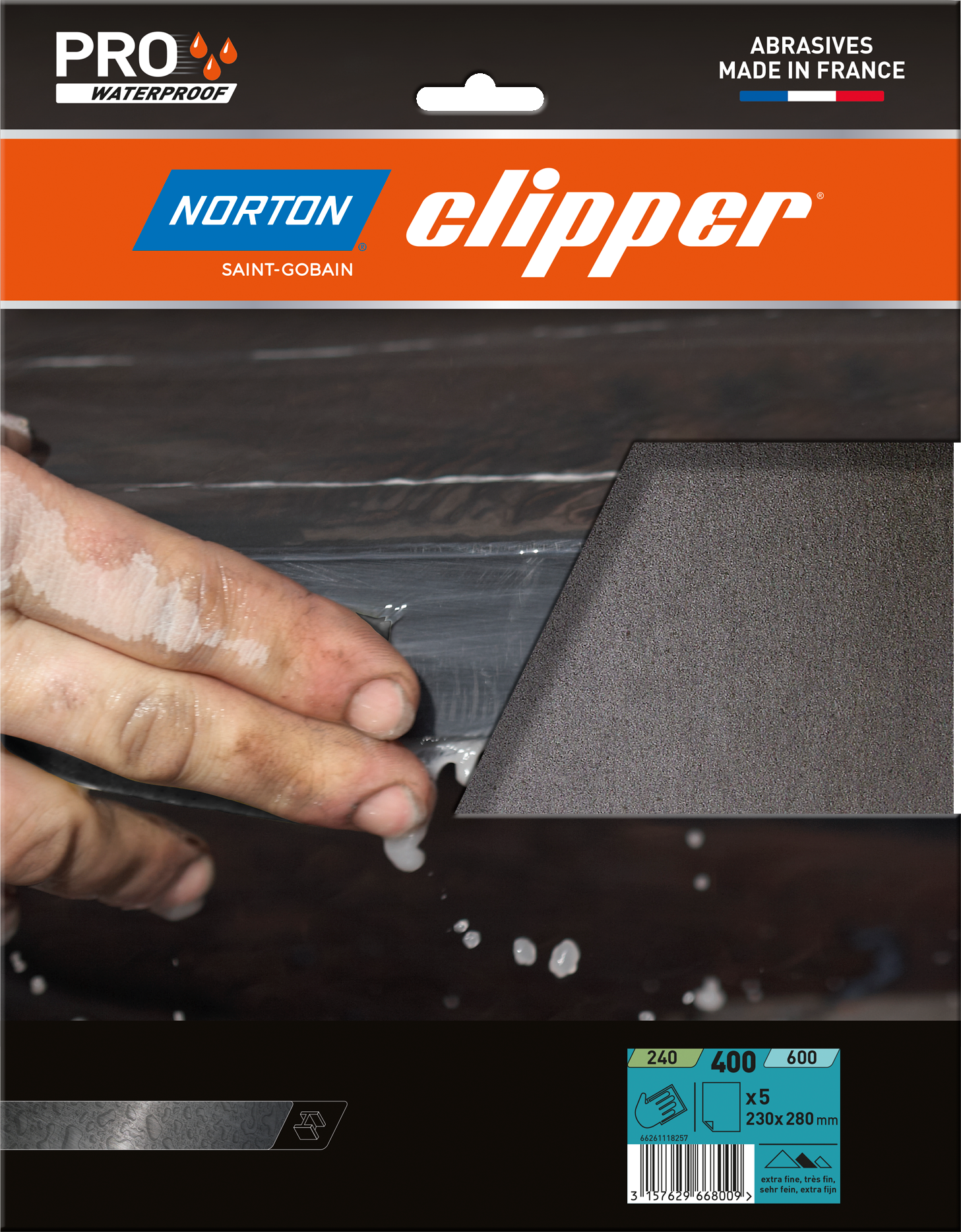 Feuilles Toiles Waterproof 230x280 G400 - Lot de 5